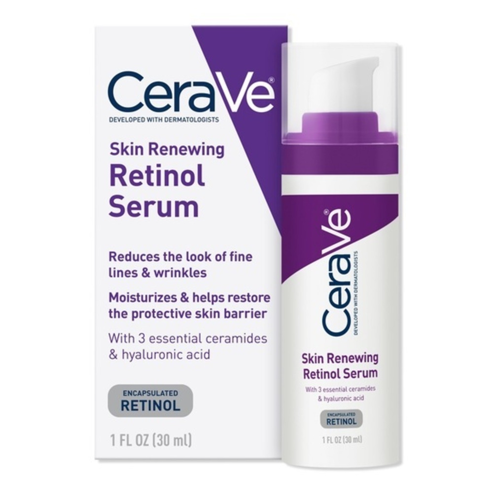 💜 CeraVe Skin Renewing Retinol Serum | 1 oz (30 mL)